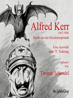 cover image of Alfred Kerr--Briefe aus der Reichshauptstadt